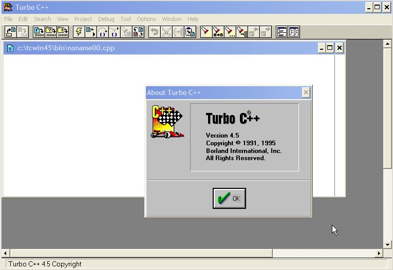 دانلود نرم افزار Turbo. C++. v4.5
